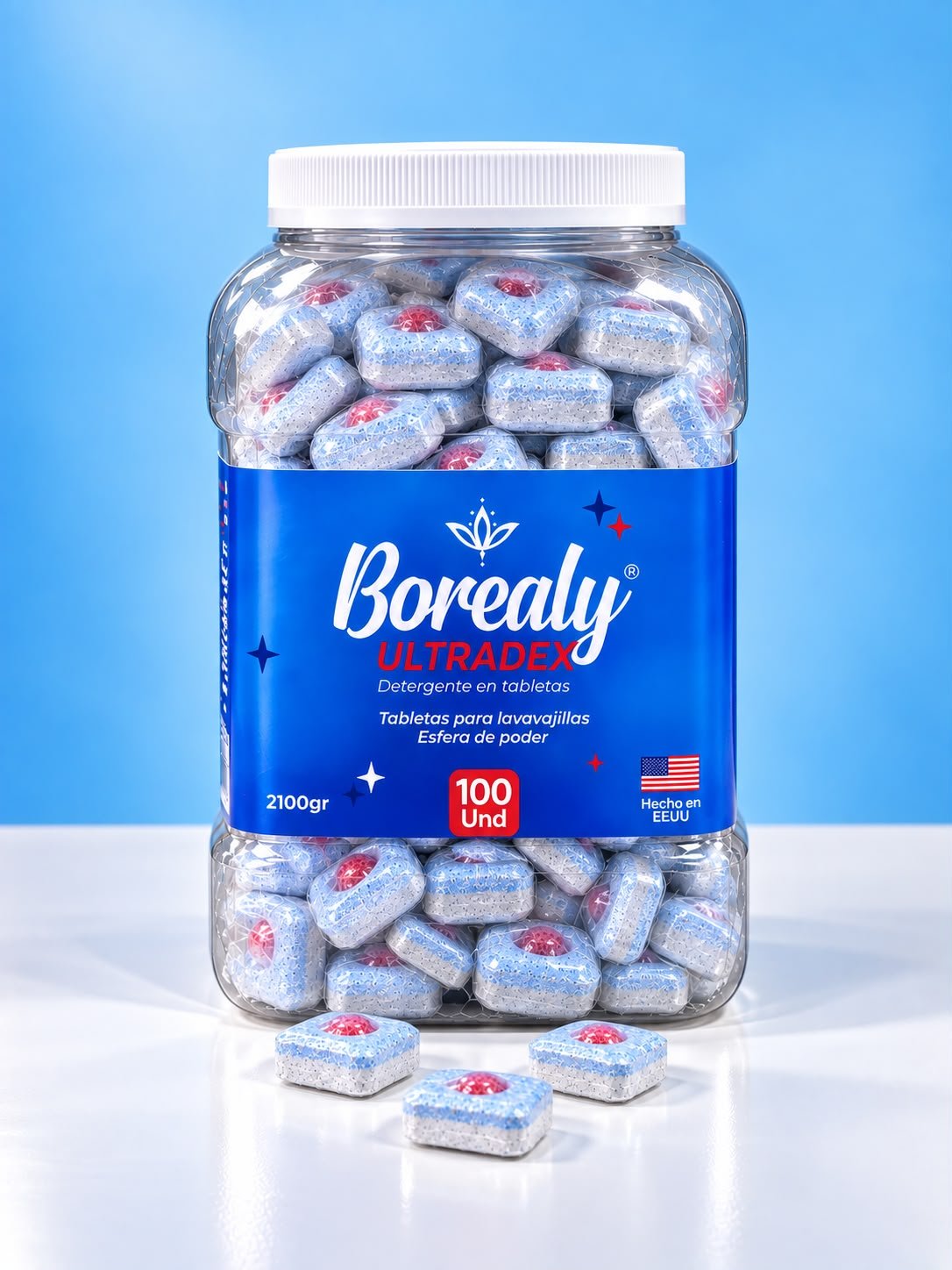 Borealy Ultradex Tabletas para Lavavajillas x100 Und