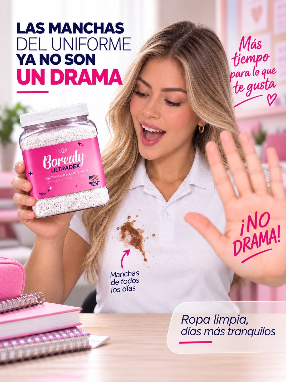 Borealy Quitamanchas Premium Ultradex 500Gr - Image 5