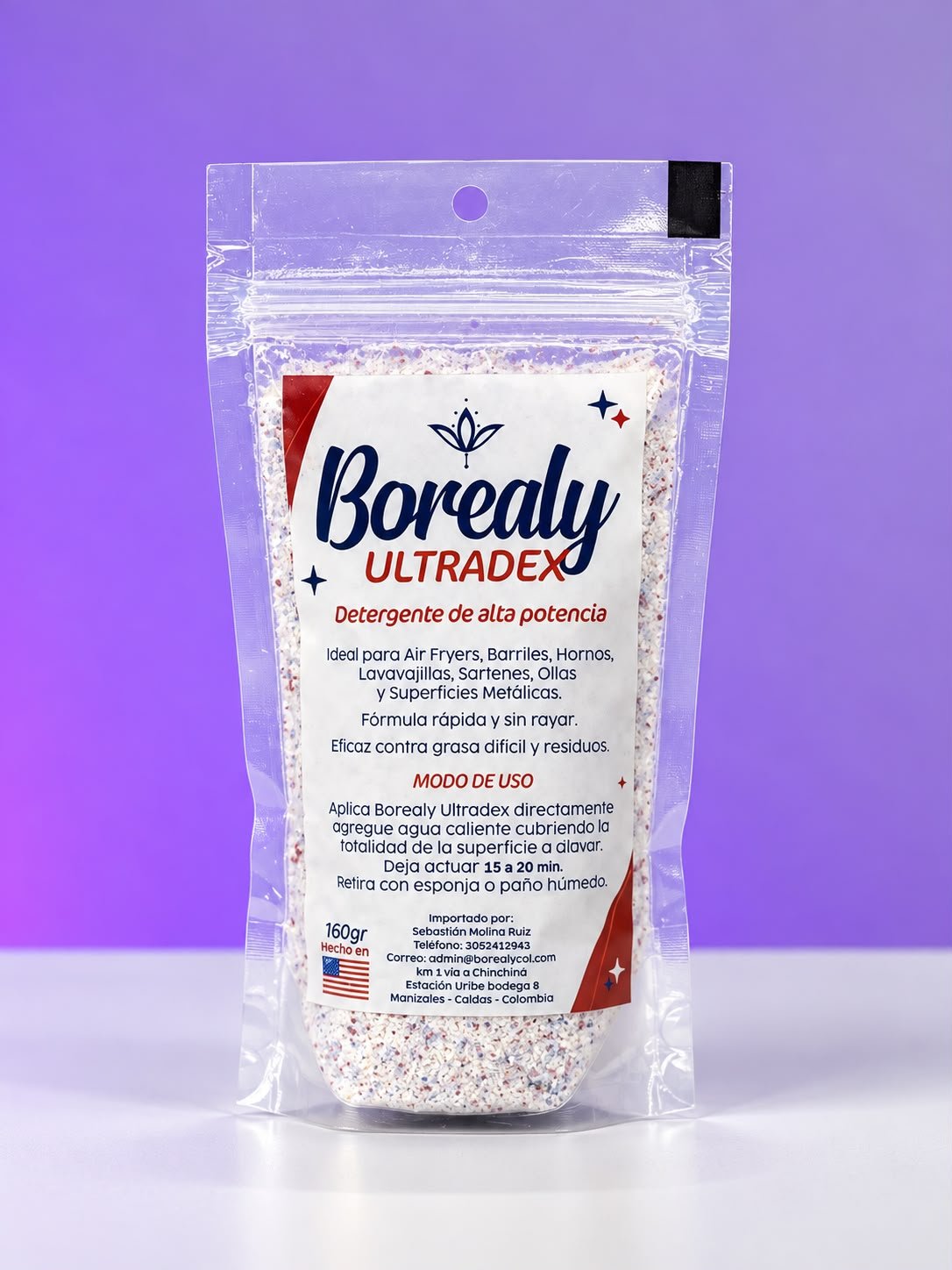 Borealy Desengrasante Premium Ultradex Cocina 500gr - Image 9