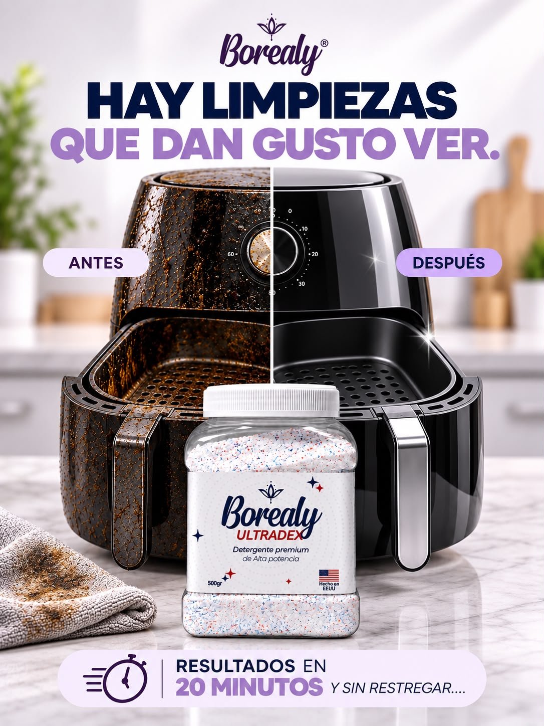 Borealy Desengrasante Premium Ultradex Cocina 500gr - Image 10